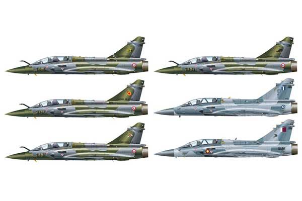 Mirage 2000D w/LGBs (ITALERI 2707) 1/48