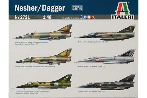Nesher / Dagger (ITALERI 2721) 1/48