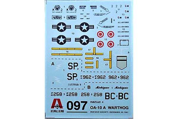 OA-10A WARTHOG (ITALERI 0097) 1/72