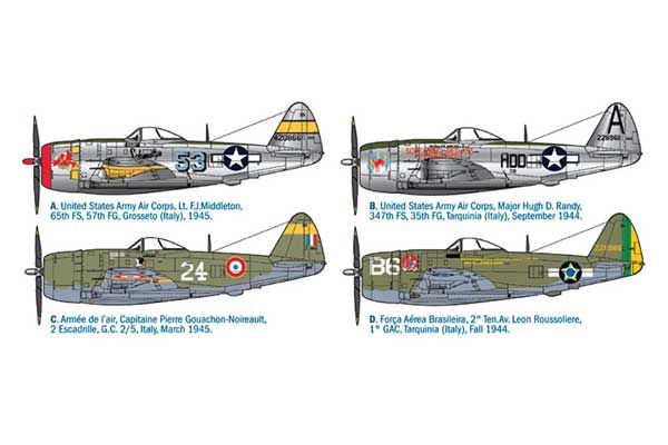 P-47D Thunderbolt (ITALERI 2728) 1/48