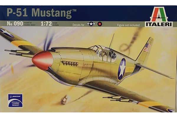P-51 Mustang (ITALERI 0090) 1/72