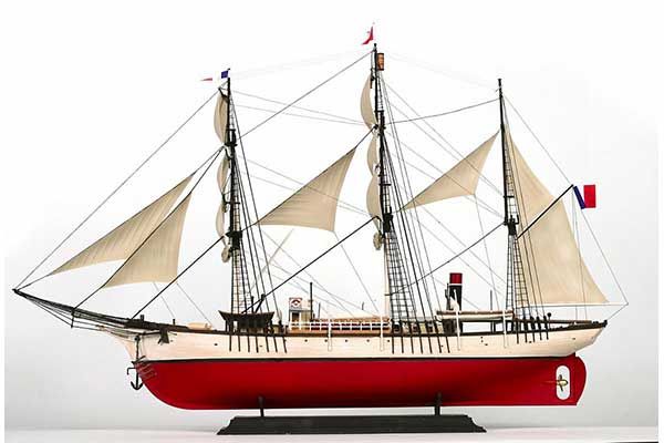 Вітрильник Пуркуа-Па (ZVEZDA 9012) 1/100