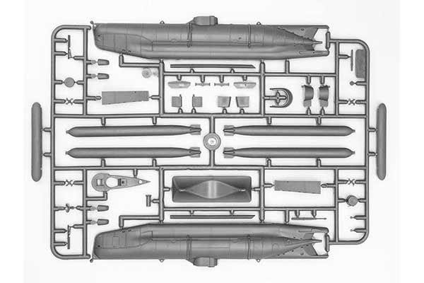 Подводная лодка типа XXVII "Seehund" (поздняя) (ICM S.007) 1/72