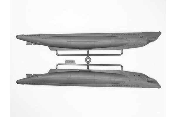 U-Boat Type IIB (1943 г.) (ICM S.010) 1/144