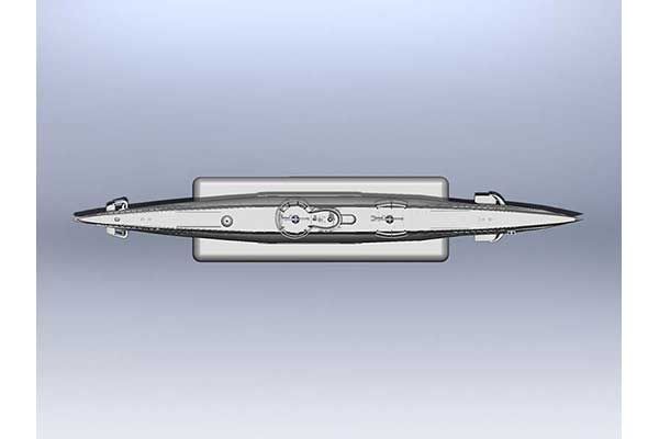 U-Boat Type IIB (1943 г.) (ICM S.010) 1/144