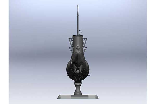 U-Boat Type IIB (1943 г.) (ICM S.010) 1/144