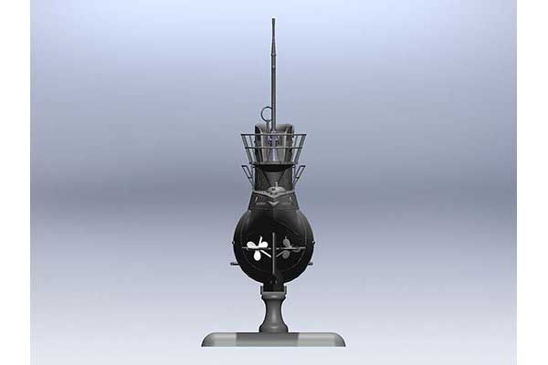 U-Boat Type IIB (1943 г.) (ICM S.010) 1/144