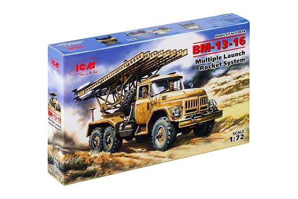 РСЗО БМ-13-16 (ICM 72814) 1/72
