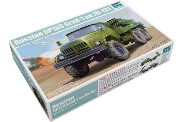 РСЗО "Град-1" 9П138  на шасси ЗИЛ-131 (Trumpeter 01032) 1/35