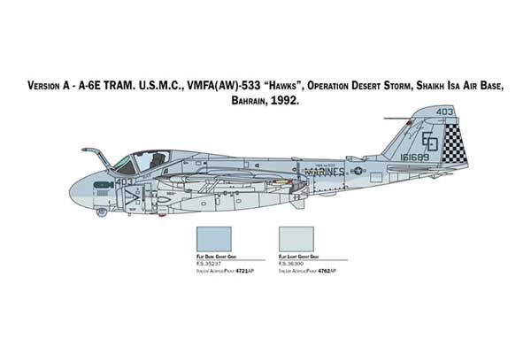 A-6E Tram Intruder (ITALERI 1392) 1/72