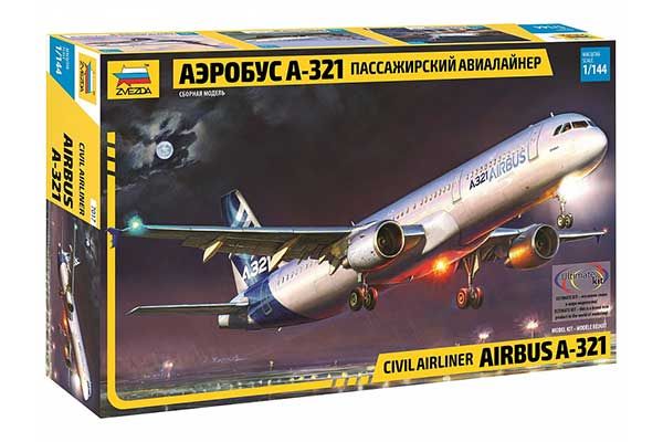Airbus A-321 (ZVEZDA 7017) 1/144