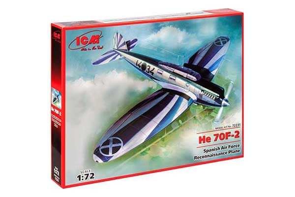 He 70F-2 (ICM 72231) 1/72