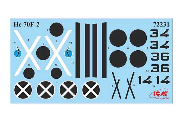 He 70F-2 (ICM 72231) 1/72