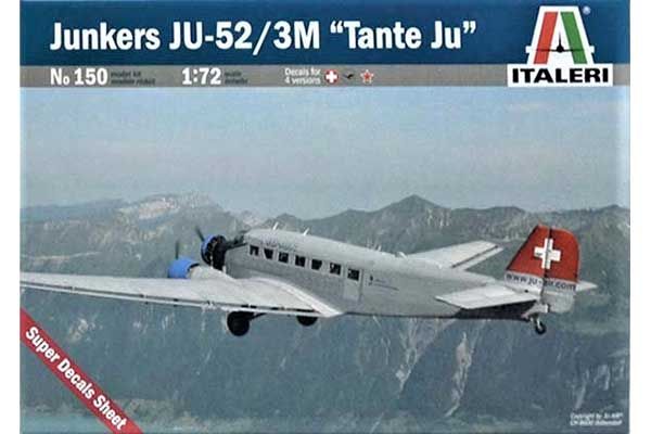 Junkers Ju-52 / 3M "Tante Ju" (ITALERI 0150) 1/72
