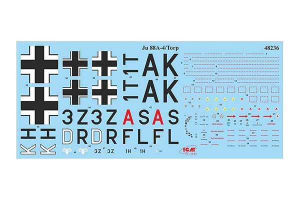 Юнкерс Ju 88A-4 / Torp (ICM 48236) 1/48