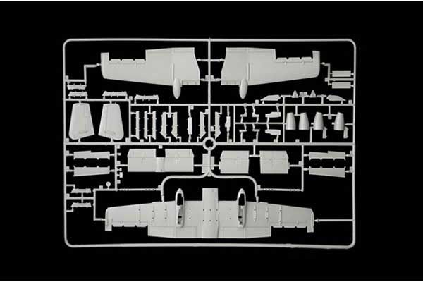 A-10 A / C Thunderbolt II (Italeri одна тисяча триста сімдесят шість) 1/72