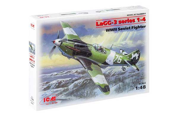 ЛаГГ-3 серия 1-4 (ICM 48091) 1/48
