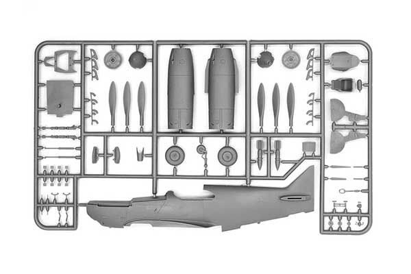 ЛаГГ-3 серія 7-11 (ICM 48093) 1/48