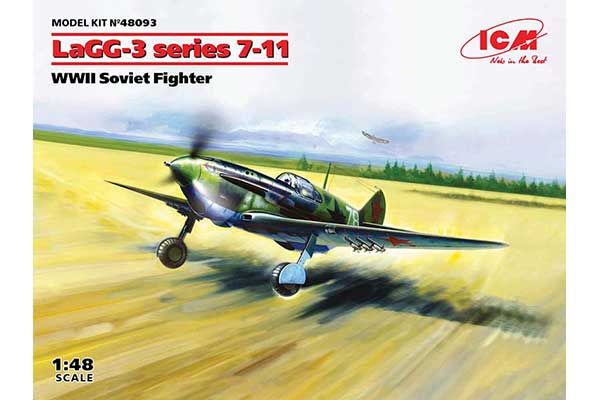 ЛаГГ-3 серія 7-11 (ICM 48093) 1/48