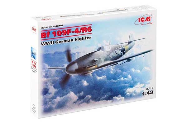 Messerschmitt Bf-109 F4 / R6 (ICM 48107) 1/48