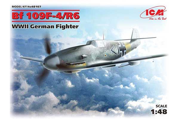 Messerschmitt Bf-109 F4 / R6 (ICM 48107) 1/48