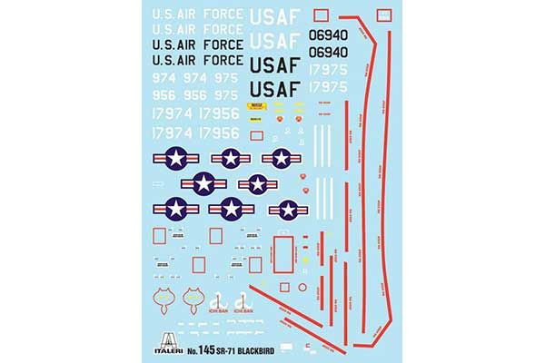 SR-71 «Blackbird» (Italeri 0145) 1/72