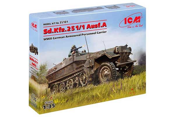 Sd.Kfz.251 / 1 Ausf. A (ICM 35101) 1/35