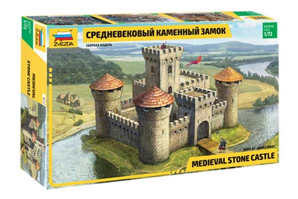 Середньовічна кам'яна фортеця (ZVEZDA 8512) 1/72