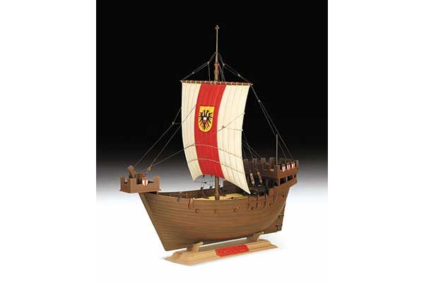 Средневековый корабль Ганзейский Когг (ZVEZDA 9018) 1/72