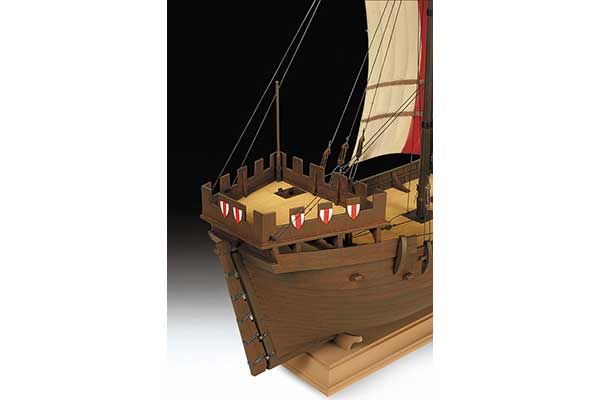 Средневековый корабль Ганзейский Когг (ZVEZDA 9018) 1/72