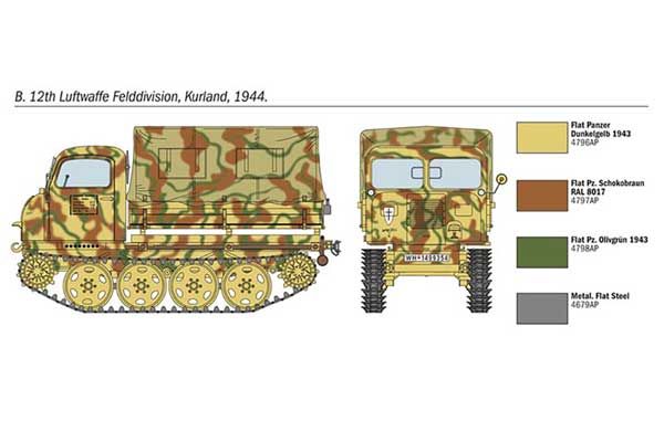 STEYR RSO/01 з німецькими солдатами (ITALERI 6549) 1/35