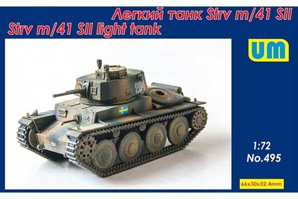 Strv m/41 SII (UNIMODELS 495) 1/72