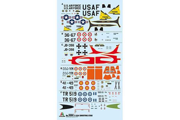 T-33A SHOOTING STAR (ITALERI 1444) 1/72