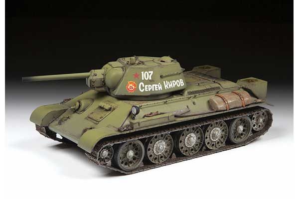 Т-34/76 зр. 1942 р. (ZVEZDA 3686) 1/35