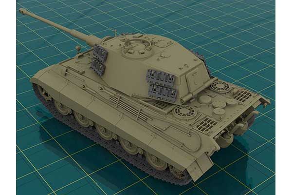 Королівський Тигр Pz.Kpfw.VI Ausf.B (ICM 35363) 1/35