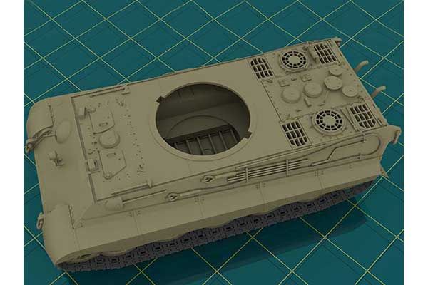 Королівський Тигр Pz.Kpfw.VI Ausf.B (ICM 35363) 1/35