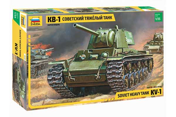 КВ-1 (1/35) Zvezda 3539