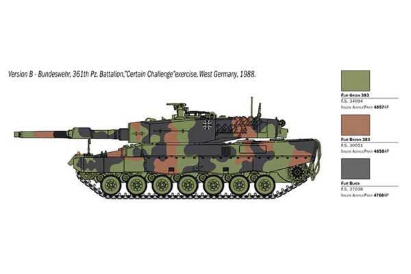 Leopard 2A4 (1/35) ITALERI 6559