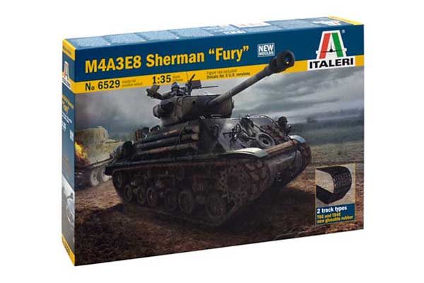 M4A3E8 Sherman "Fury" (Italeri 6529) 1/35