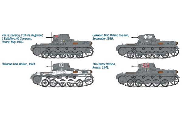 Pz.Kpfw.I Ausf.B (Italeri 6523) 1/35