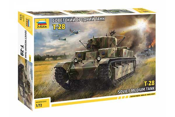 Т-28 (ZVEZDA 5064) 1/72