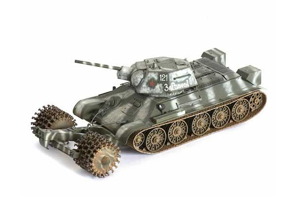 T-34/76 з мінним Трал (1/35) Zvezda 3580