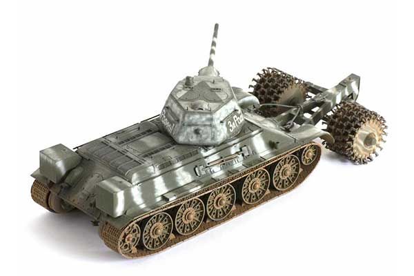 T-34/76 з мінним Трал (1/35) Zvezda 3580