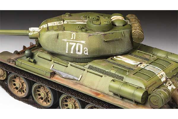 Т-34/85 (ZVEZDA 3687) 1/35