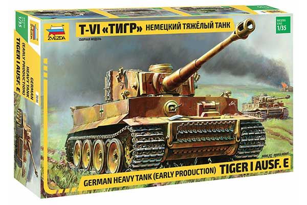 T-VI Тигр Ausf. E (1/35) Zvezda 3646