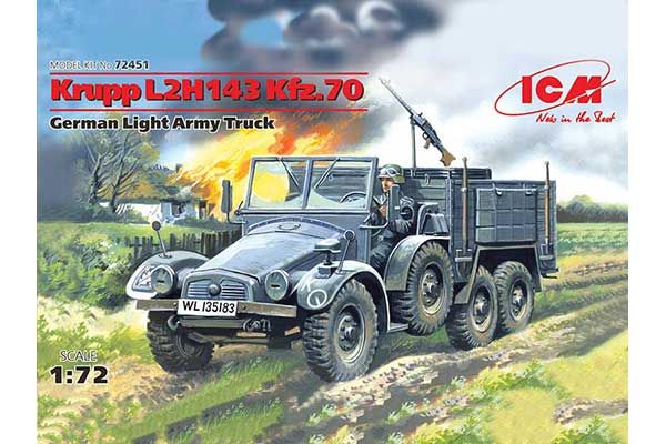 Krupp L2H143 Kfz.70 (ICM 72451) 1/72