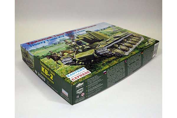 Тяжкий танк КВ-2 зр. 1940 р.  рання версія (Eastern Express 35089) 1/35