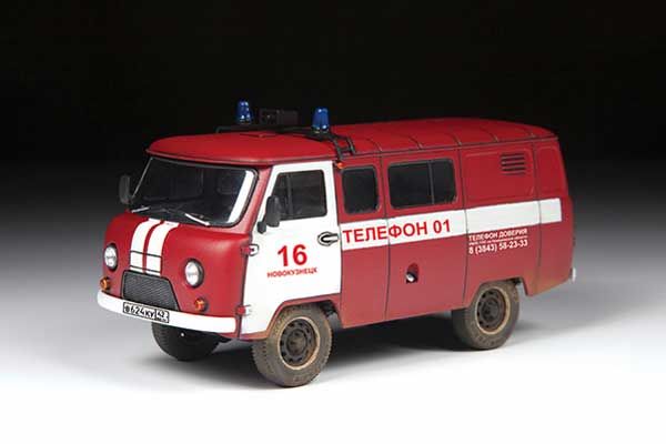 УАЗ «3909» Пожежна служба (ZVEZDA 43001) 1/43