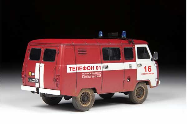 УАЗ «3909» Пожежна служба (ZVEZDA 43001) 1/43
