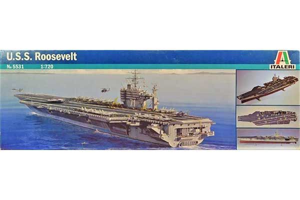U.S.S. TH. ROOSEVELT (ITALERI 5531) 1/35